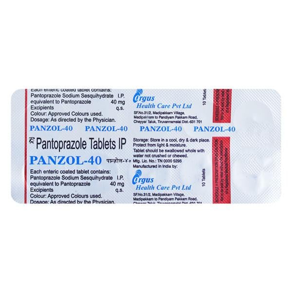 PANZOL 40 Tablet 10's