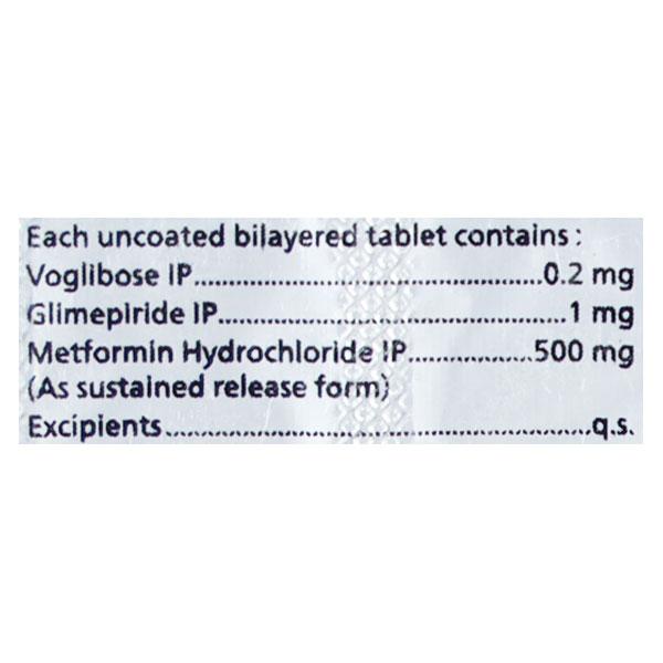 VOGLICON GM 1mg Tablet 10's