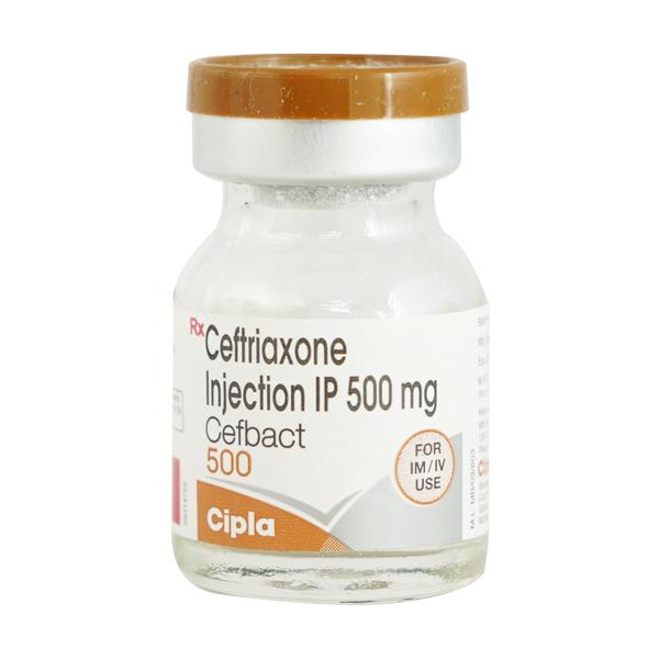Cefbact 500mg Injection 1's