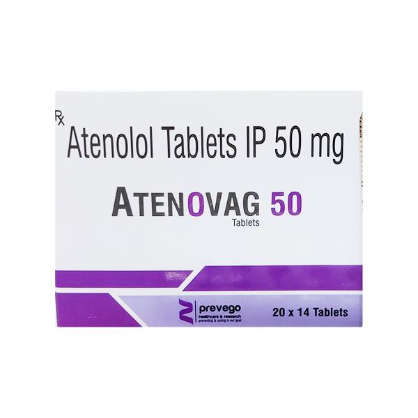 ATENOVAG 50 Tablet 14's