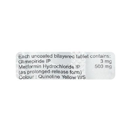 AMANZA M 3/500mg Tablet 10's