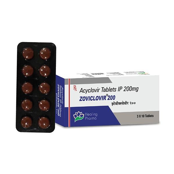 ZOVICLOVIR 200 Tablet 10's