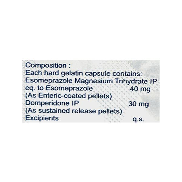 Ranidom D SR 30/40mg Capsule 10'S