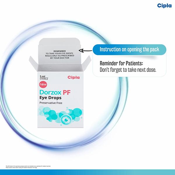 DORZOX PF New Eye Drops 10ml