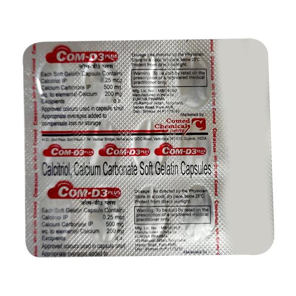 COM D3 Plus Capsule 15'S