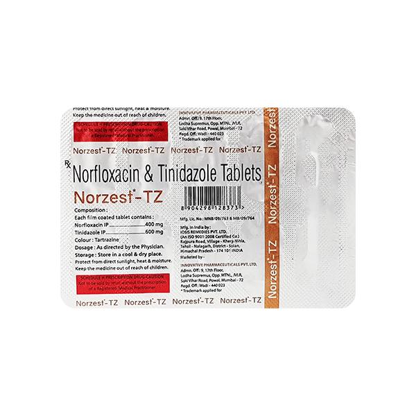NORZEST TZ Tablet 10's