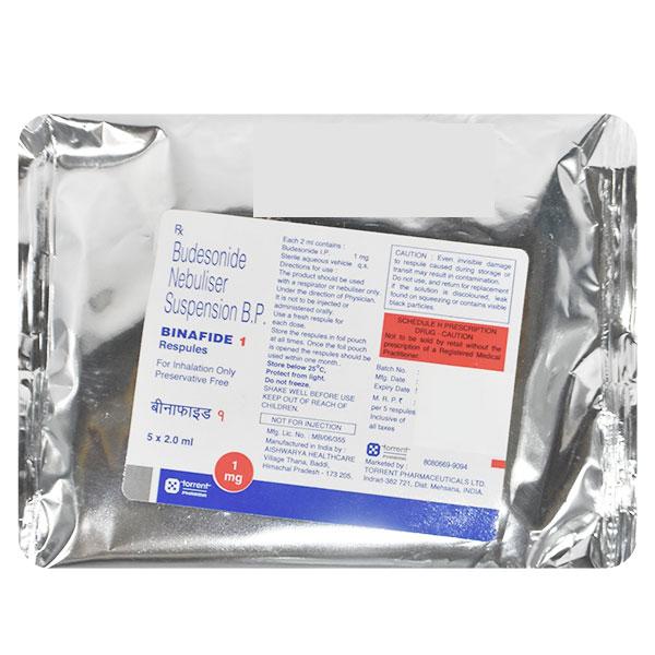 BINAFIDE 1 Respules 5x2ml