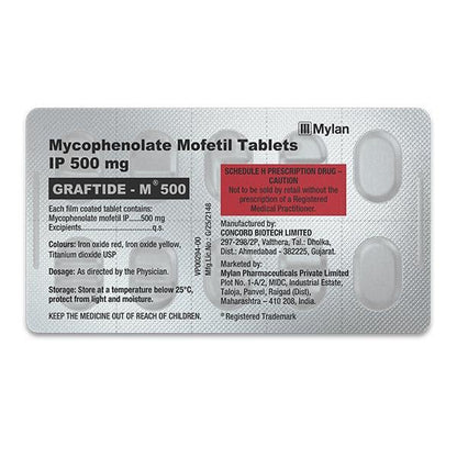 GRAFTIDE M 500mg Tablet 10's
