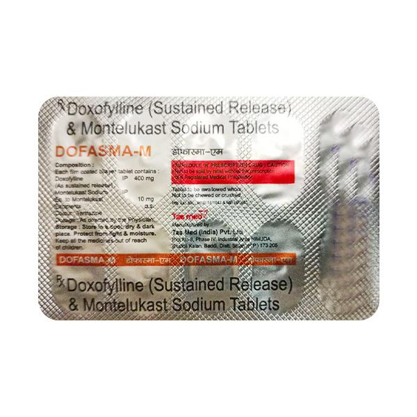 DOFASMA M Tablet 10's