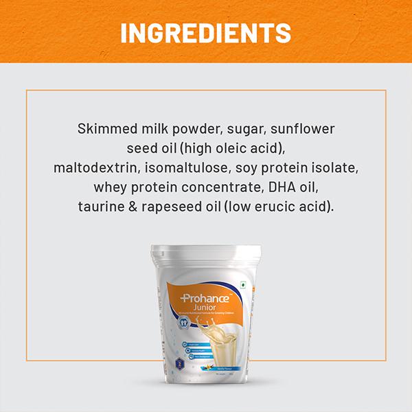 PROHANCE JUNIOR VANILLA FLAVOUR Powder 200gm