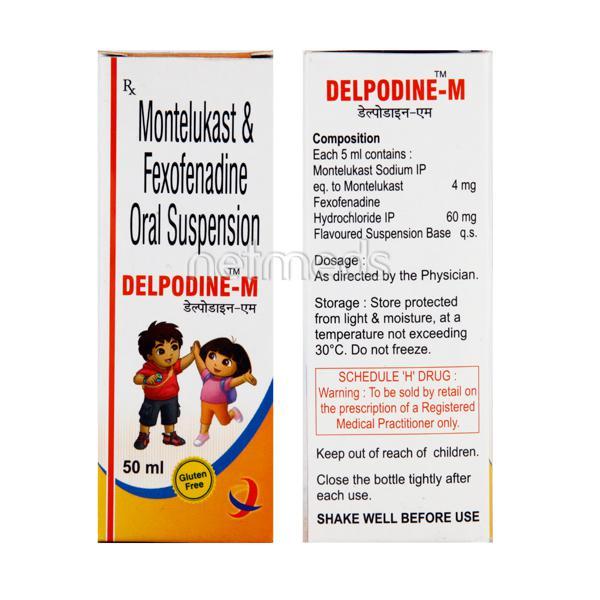 Delpodine M Oral Suspension 60ml