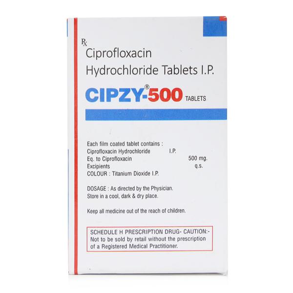 CIPZY 500mg Tablet 10's