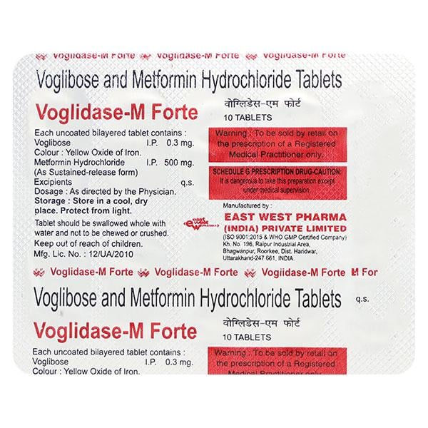Voglidase M Forte Tablet 10'S