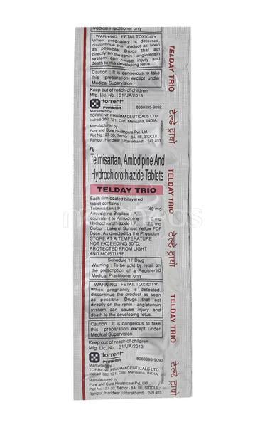 Telday Trio Tablet 10'S