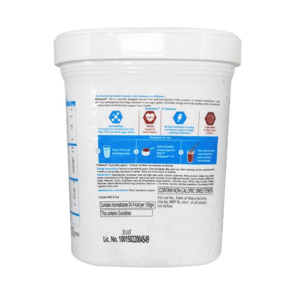 PROHANCE D DIABETES CARE SUCROSE FREE CHOCOLATE FLAVOUR Powder 400gm