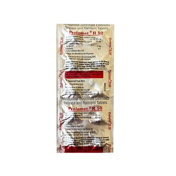 Prolomet R 50mg Tablet 10'S