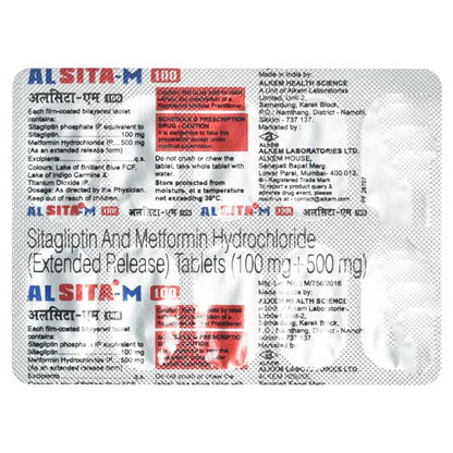 ALSITA M 100 Tablet 10's