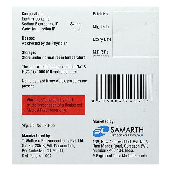 Sodabicarb 8.4% Injection 25ml