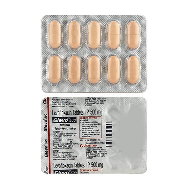 Glevo 500mg Tablet 10'S