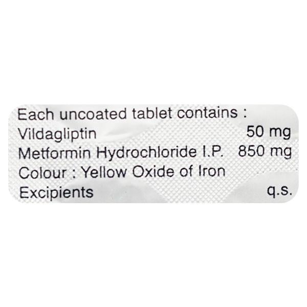 ENCELIN M 50/850mg Tablet 10's