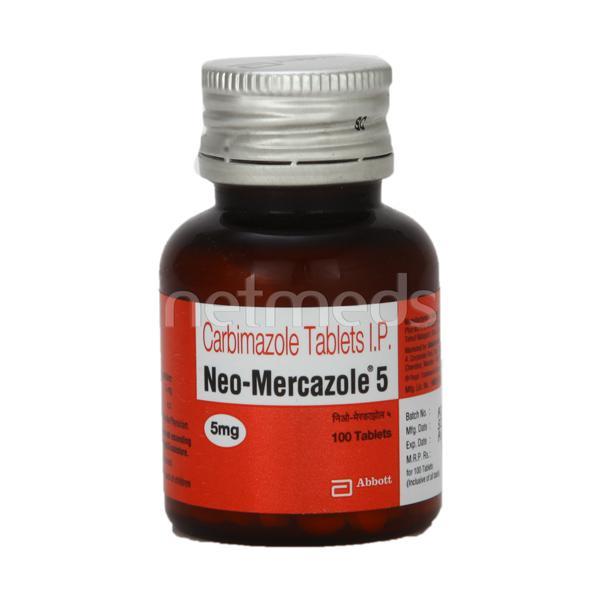 NEO Mercazole 5mg Tablet 100'S