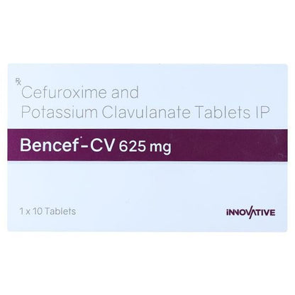 BENCEF CV 625mg Tablet 10's