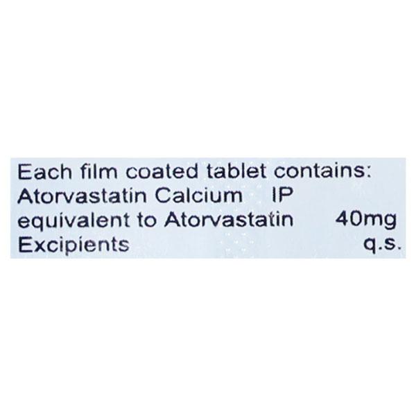 Lipitab 40mg Tablet 10'S