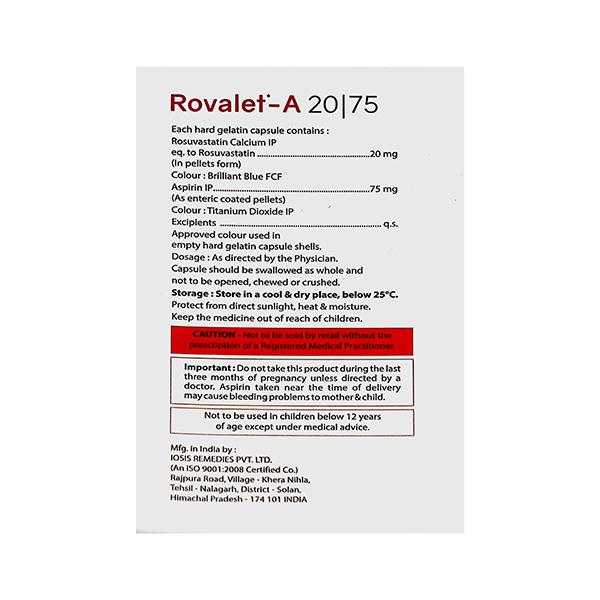 ROVALET A 20/75 Capsule 10's