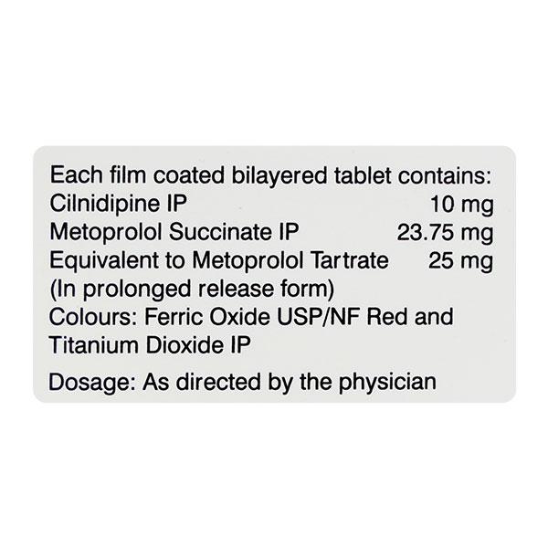 DILNIP M 25 Tablet 10's