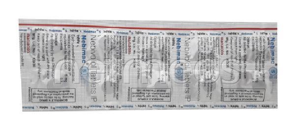 Nebimac 5mg Tablet 10'S