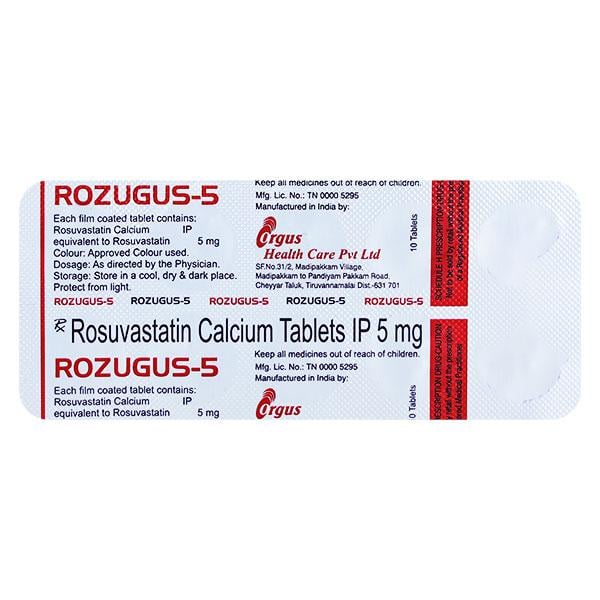 ROZUGUS 5 Tablet 10's