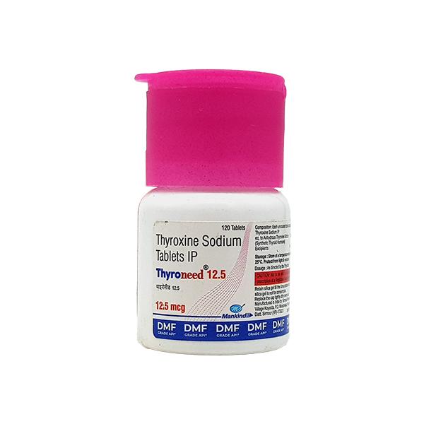 THYRONEED 12.5 Tablet 120's
