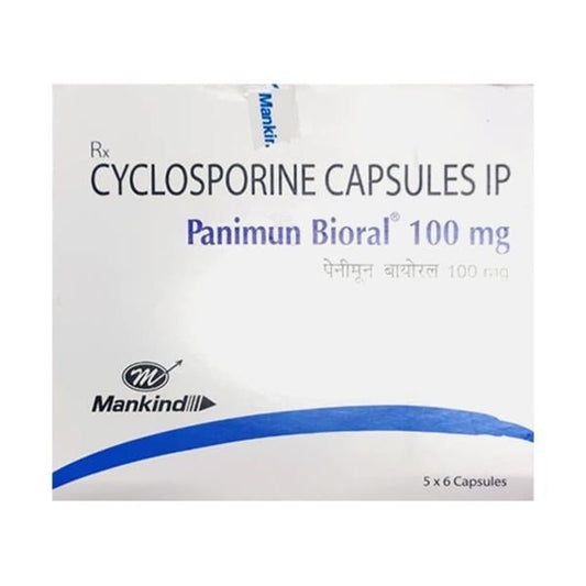 Panimun Bioral 100mg Capsule 6'S