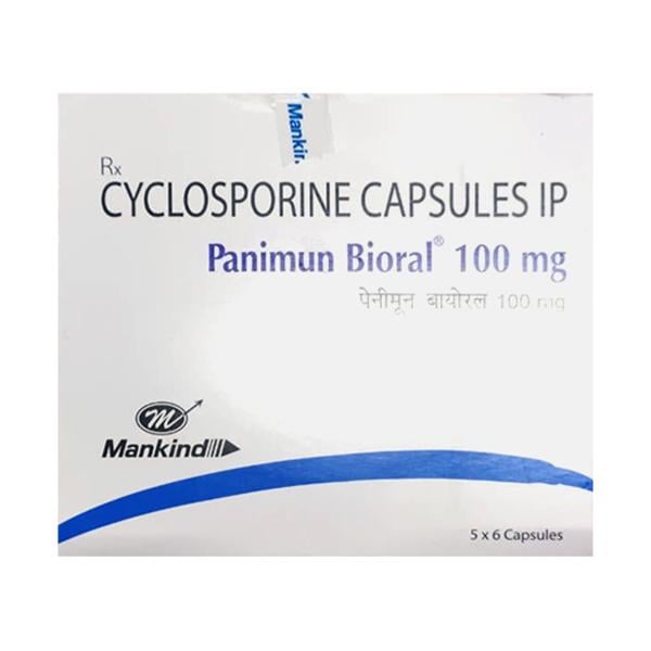 Panimun Bioral 100mg Capsule 6'S