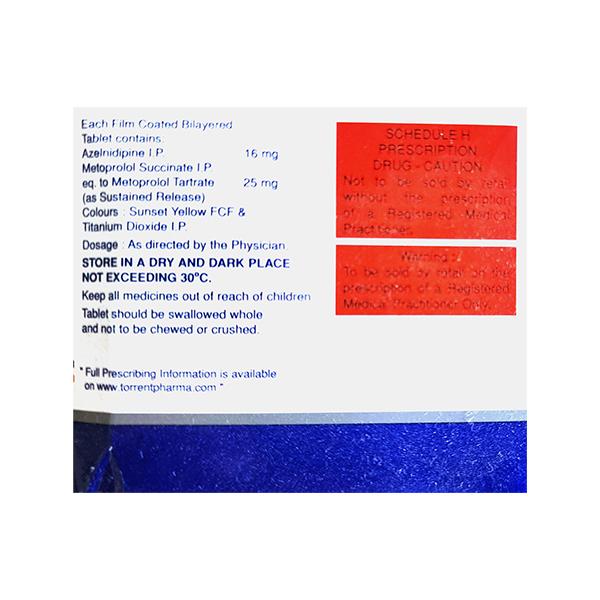 UNIAZ BETA 16/25 Tablet 10's