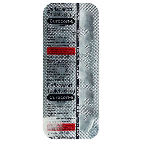 CUROCORT 6 Tablet 10's