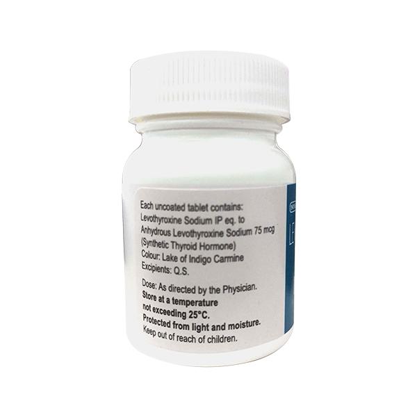 LETHYROX 75 Tablet 120's