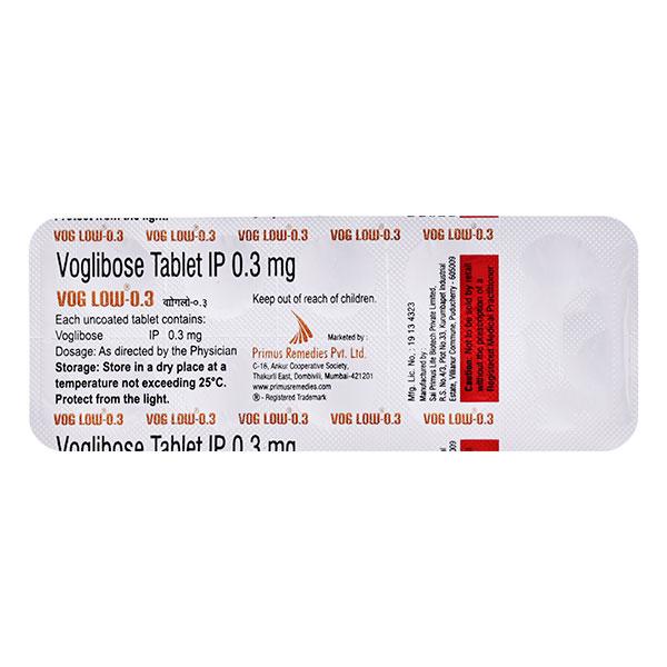 Voglow 0.3mg Tablet 10'S