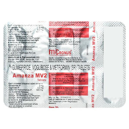 AMANZA MV 2 Tablet 10's
