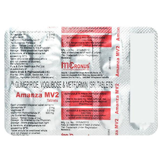 AMANZA MV 2 Tablet 10's