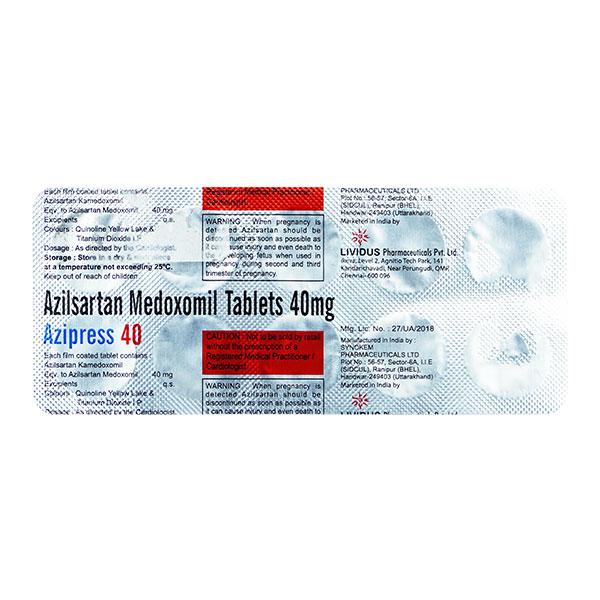 AZIPRESS 40 Tablet 10's
