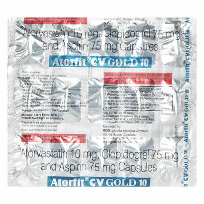 ATORFIT CV GOLD 10 Capsule 15's