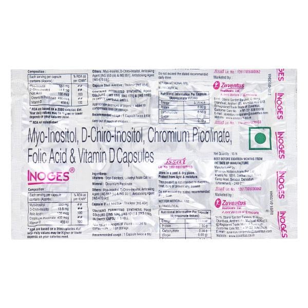 Inoges Capsule 10'S