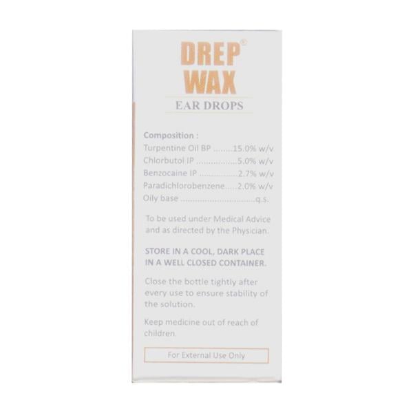 DREP WAX Ear Drops 10ml