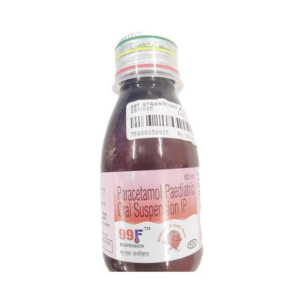 99F STRAWBERRY & VANILLA FLAVOUR 250 Oral Suspension 60ml