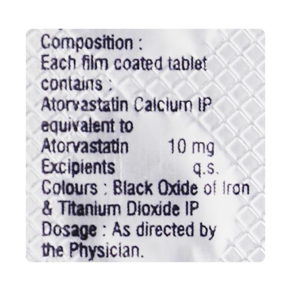 Atorec 10mg Tablet 10'S