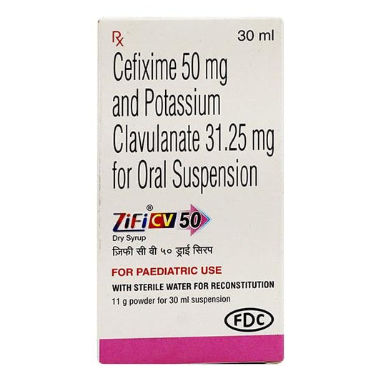Zifi CV 50mg Dry Syrup 30ml