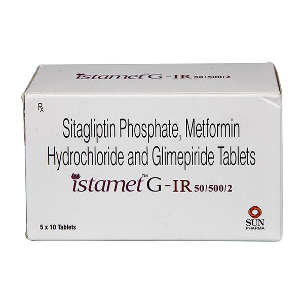 ISTAMET G IR 50/500/2 Tablet 10's