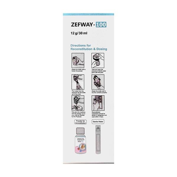 ZEFWAY 100 Strawberry Flavour Oral Suspension 30ml