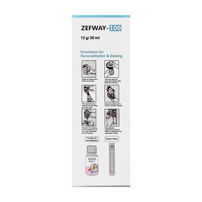 ZEFWAY 100 Strawberry Flavour Oral Suspension 30ml